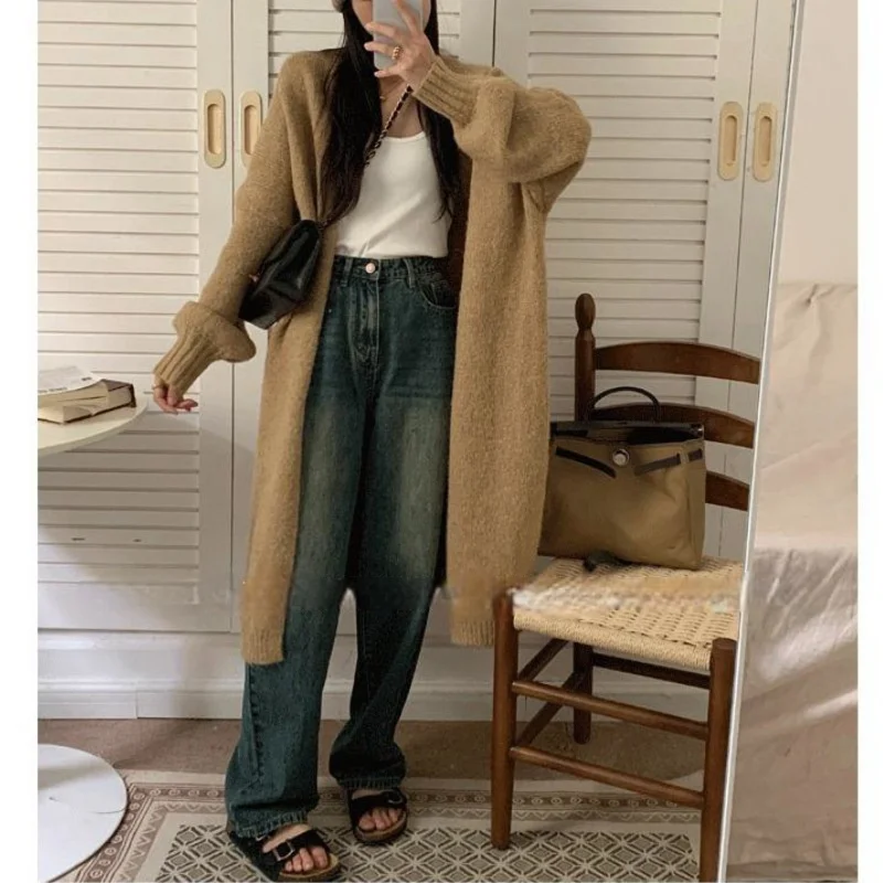 

Mid-Long Cardigans Shoujo Womens Summer Half-Sleeve Preppy-Style Sleeveless O-Neck Eyelet Heart-Shaped Elastic Open-Knit Vintage