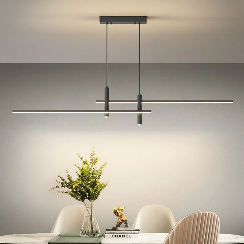 الحديثة الحد الأدنى مطعم قلادة أضواء بار تايبي الأوروبي قطاع الثريا الإبداعية الأضواء تصميم الإضاءة الفاخرة الخفيفة