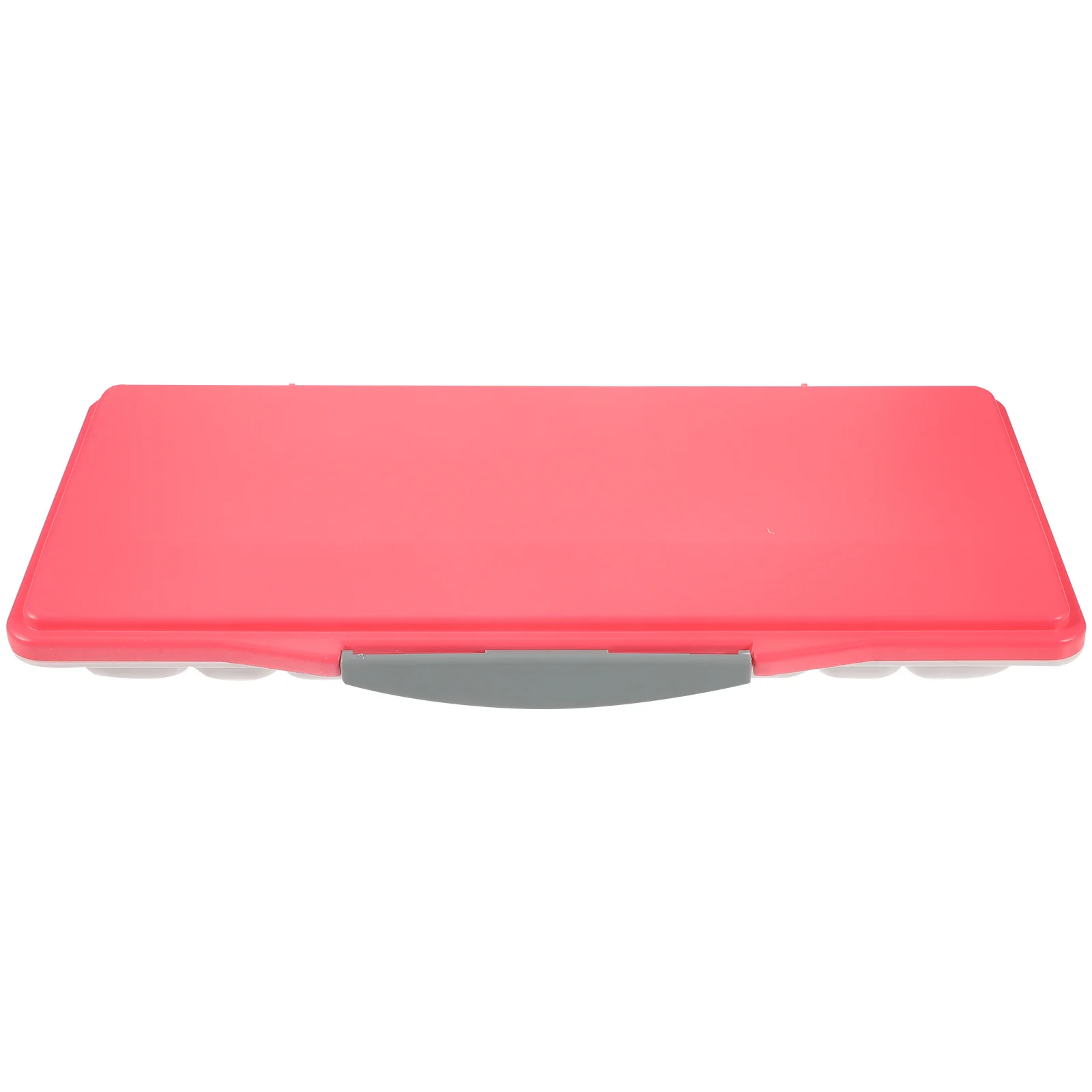Imagem -03 - Paleta Aquarela Faça Você Mesmo Suporte de Pintura Bandeja de Pintura de Mistura Compartimentos de Cases Placas Vazias Case