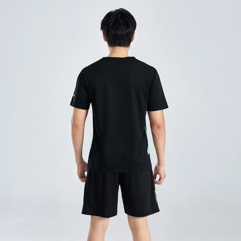 Men's Running Set 2026 Summer Breathable Quick Dry Mesh Sportswear Lightweight 4
