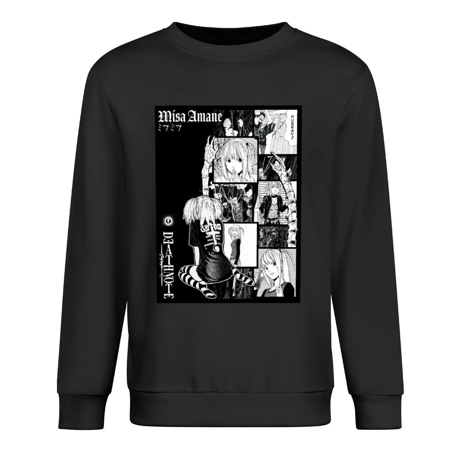 

Misa Amane - Misa Misa Pullover men's winter sweater korean clothes tracksuit korean style clothes hooded sweatshirt for men