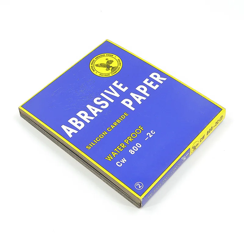 A4 Wet Dry Sandpaper Sheets Silicon Carbide Abrasive Paper For Woodworking Automotive Sanding DIY Projects