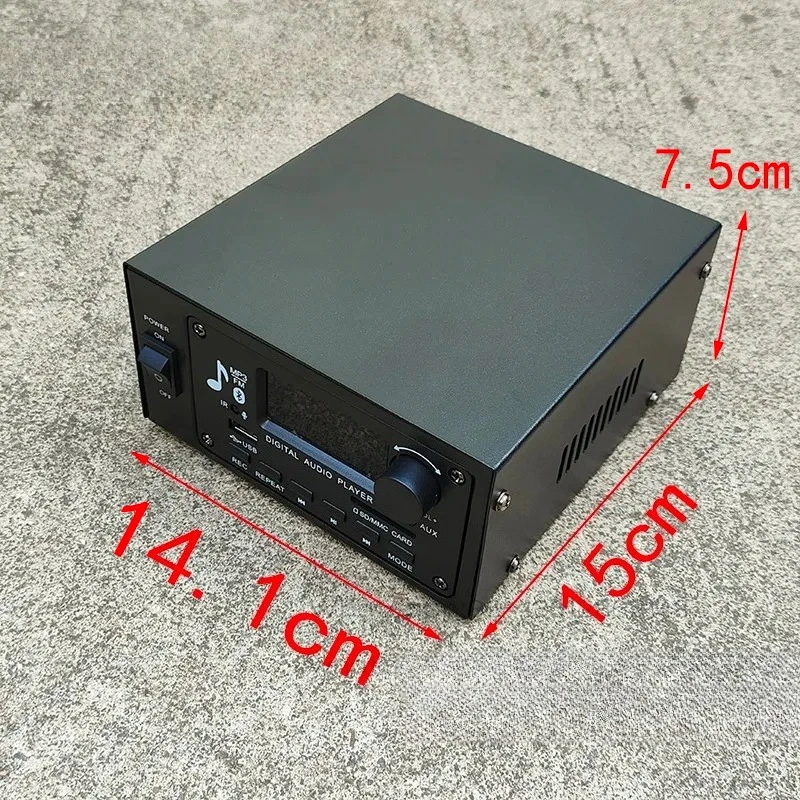 100W with recording digital Bluetooth 12V220V mini small power amplifier speaker power amplifier card U disk