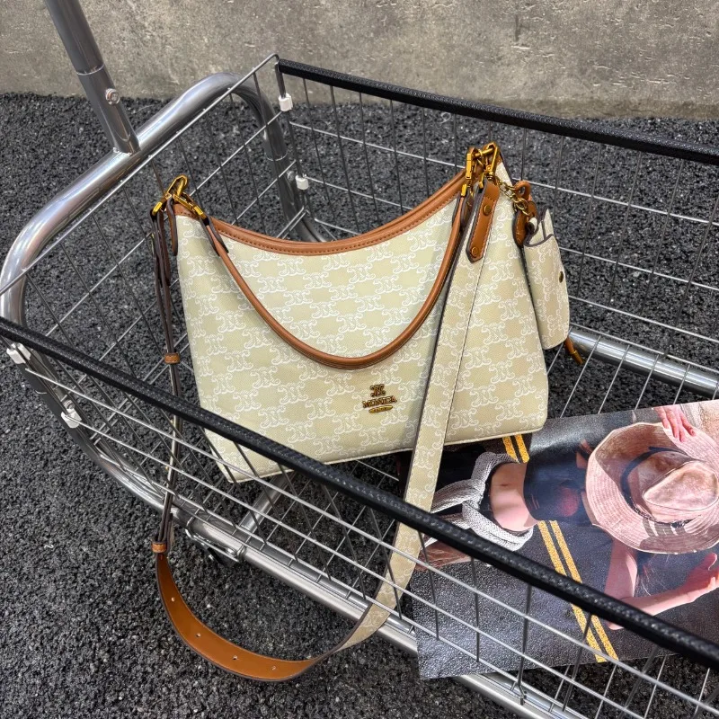 

Niche Versatile Women's Bag - French Crossbody New Style Trendy High-End Exquisite European American Sweet Retro Bag