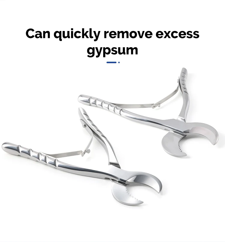 AZDENT Dental Gipsschere Schere Edelstahl Pinzette Instrument Gips Gips Zange Zahnmedizin Zahnarzt Labor Werkzeuge – Detail 6