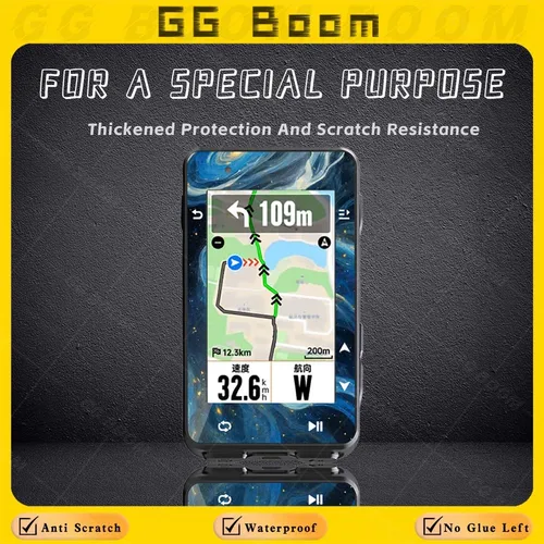 Imagen 2 del producto Para IGPSPORT IGS 630S 630 GPS ciclismo bicicleta ordenador pegatina accesorios películas protectoras a prueba de arañazos calcomanías creativas impermeables