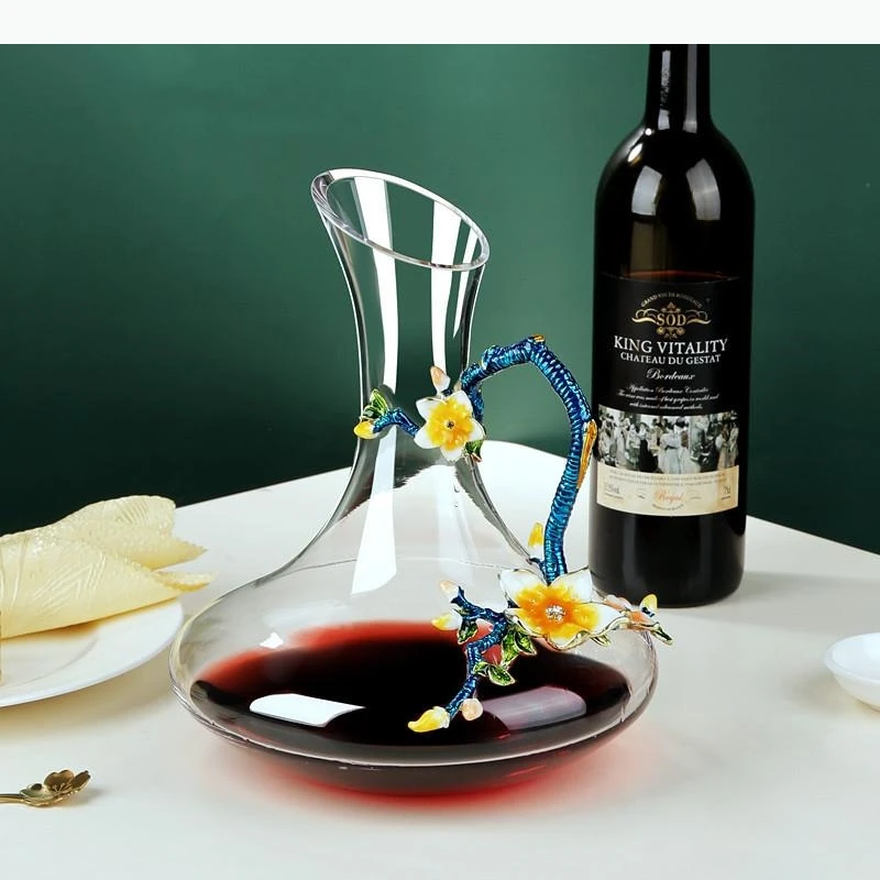 

Стеклянный кувшин, графин для вина, диспенсер для вина, фляга, стеклянная бутылка вина, фляги, посуда, горшок для вина, аксессуары для бара, подарок