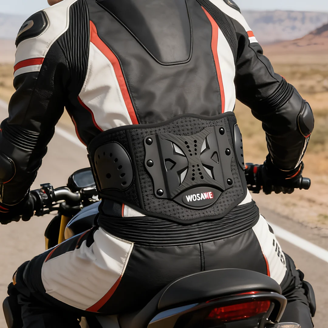 حزام دعم الخصر للدراجات الناري - مراجعة Motorcycle Kidney Belt Riding وسعره
