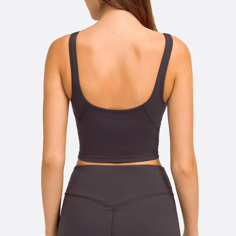 Sports yoga bra, U-shaped back, high-quality sports, fitness running, breathable quick drying women's bra