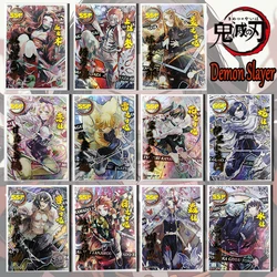 Anime Demon Slayer SSP card Kamado Nezuko Akaza Kochou Shinobu Rengoku Kyoujurou boy Toy collection Birthday Christmas gifts