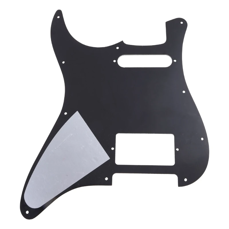 3 Ply Black Guitar Pickguard for fender HS Single . Humbucker