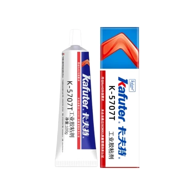 Kafuter Electronics Silicone Adhesive K-5707 Super Glue Bonding With High Quality Which Can Be Used in Plastic to