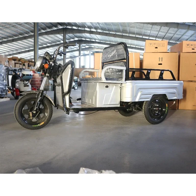 60V high-speed electric 3-wheel tricycle Ebike large-capacity electric tricycle with goods