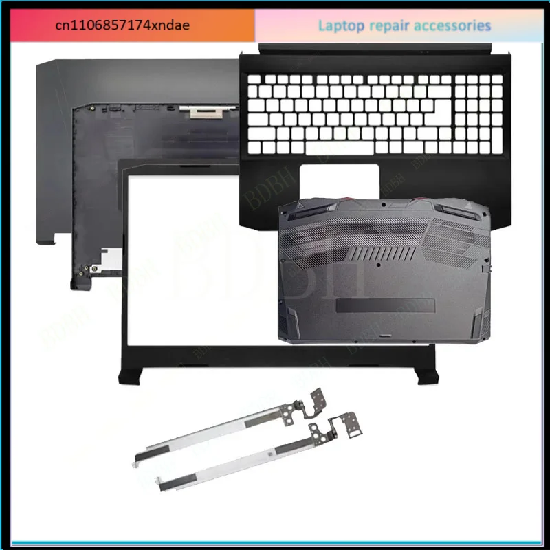 LCD Screen Back Top Cover Front Bezel Palmrest Upper Lower Bottom Case Hinges Complete Cover For  ACER  AN515-57 N20C1 Notebook