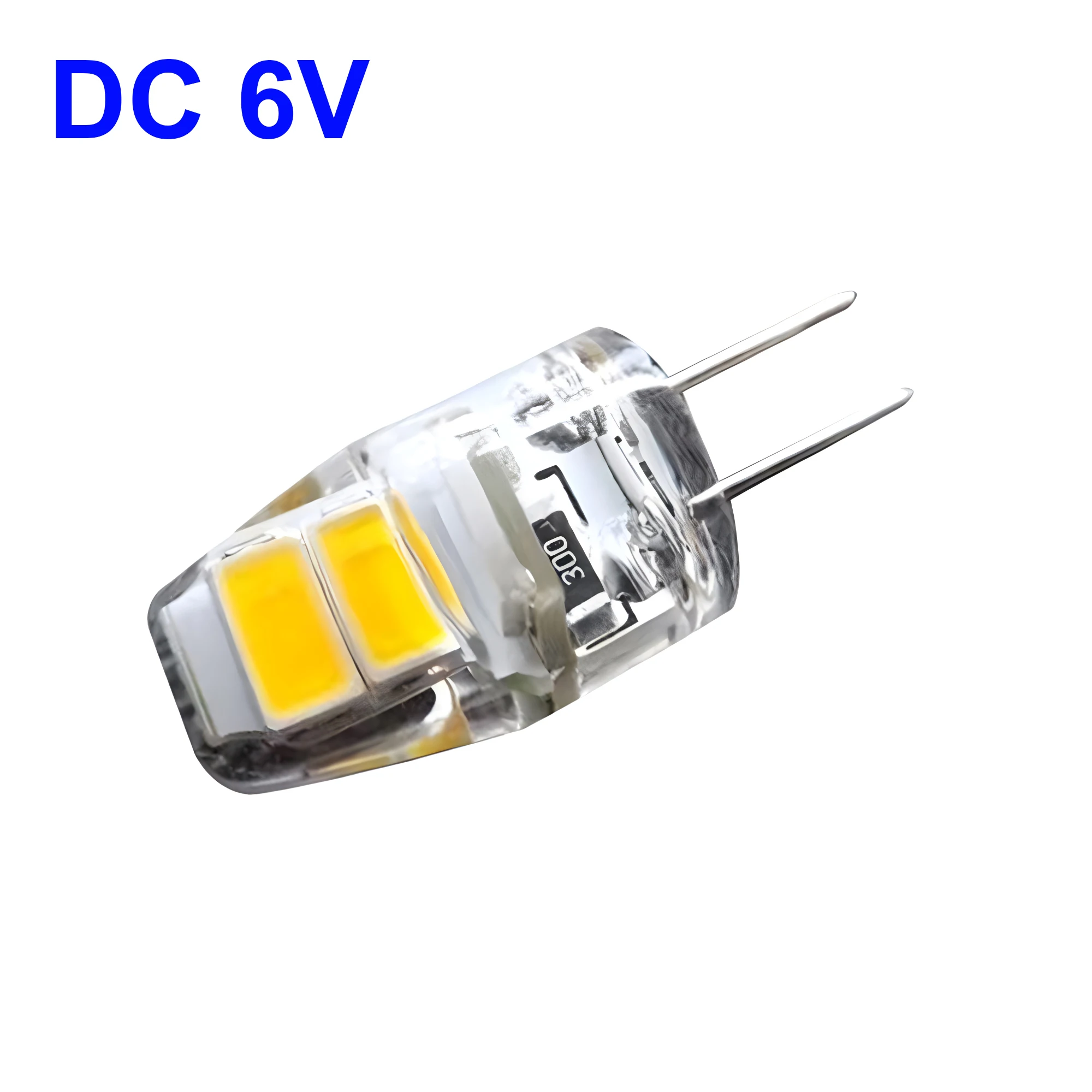 

NEW 2-Piece DC 6V LED G4 Bulb Light 1W G4 Microscope 6V Instrument LED DC6V Dimmable Silicon Gel