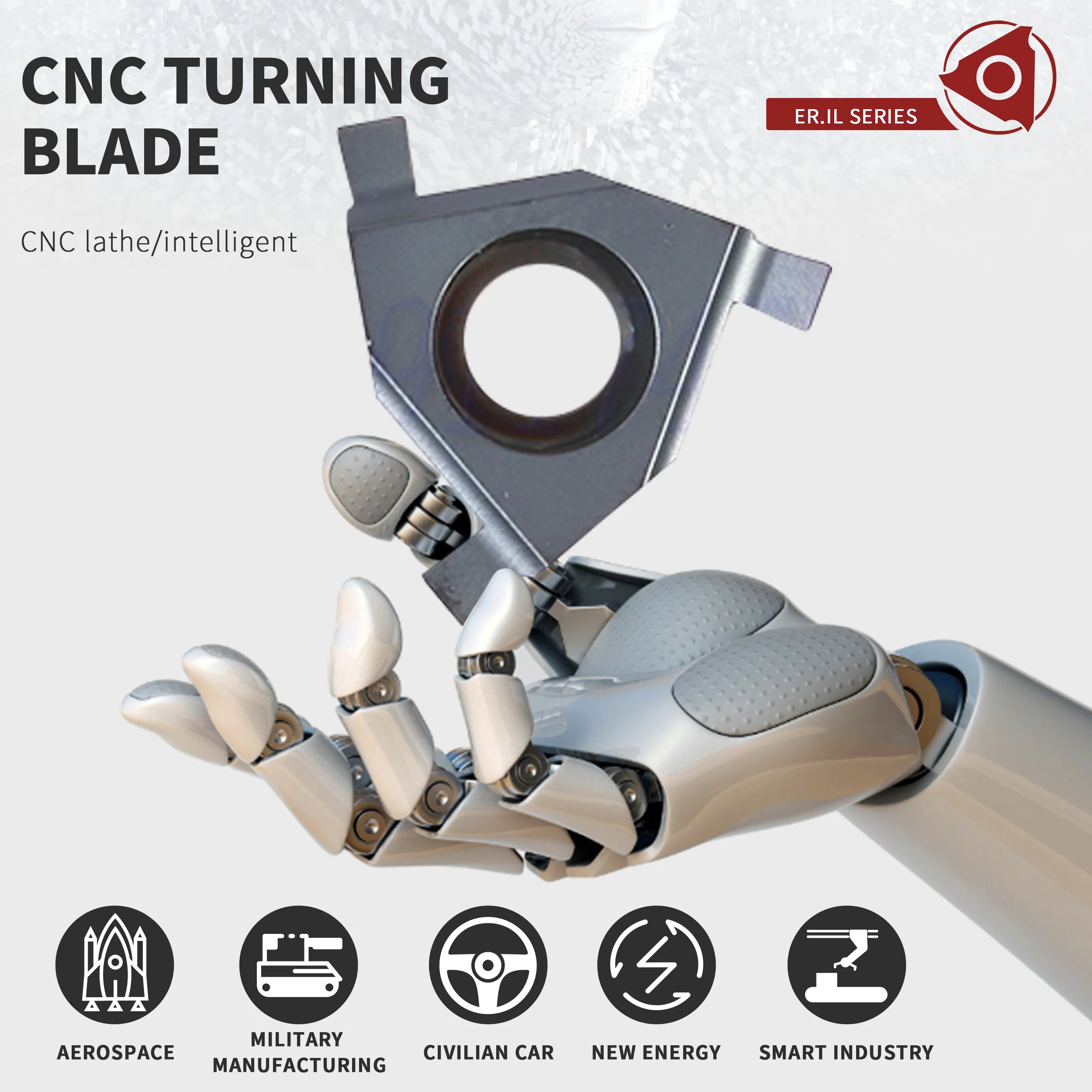 16ER/IL 2.0 LDA 2.1/2.2/2.25/2.3/2.4/2.5/2.6/2.7/2.8/2.9/3.0 tornio CNC Paperback inserto esterno in metallo duro