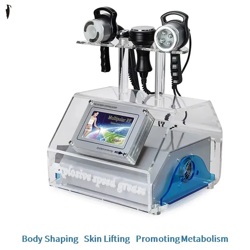 

2025 Skin Tightening Cellulite Reduction Firming Multifunction Bipolar Ultrasonic cavitation vacuum slimming equipment Salon Spa