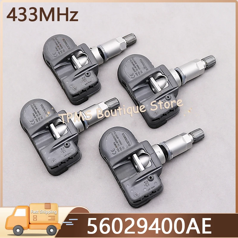 

56029400AE для Chrysler 300 Dodge Charger Challenger Viper системы контроля давления в шинах датчик TPMS 4 шт. 433 МГц