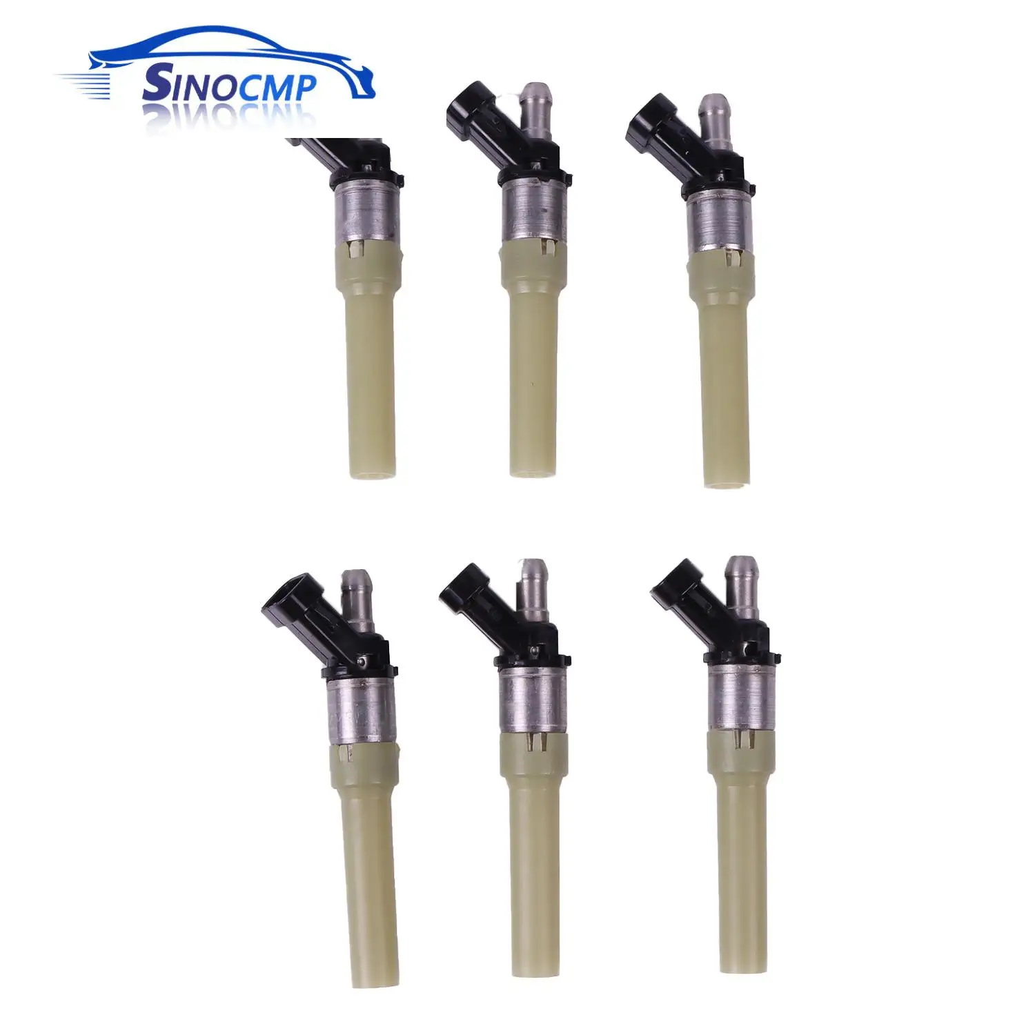 

6 PCS Fuel Injector Nozzle Assembly For 2002-2007 Chevrolet Astro Blazer GMC Vortec Spider 4.3 12568332A 2171516 2173028 FJ10565