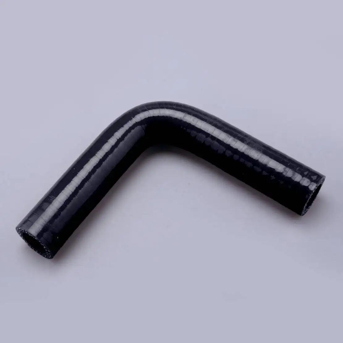 Tubo Turbo acoplador de manguera de refrigerante calentador de codo de silicona negro de 90 grados 5/8 "16mm