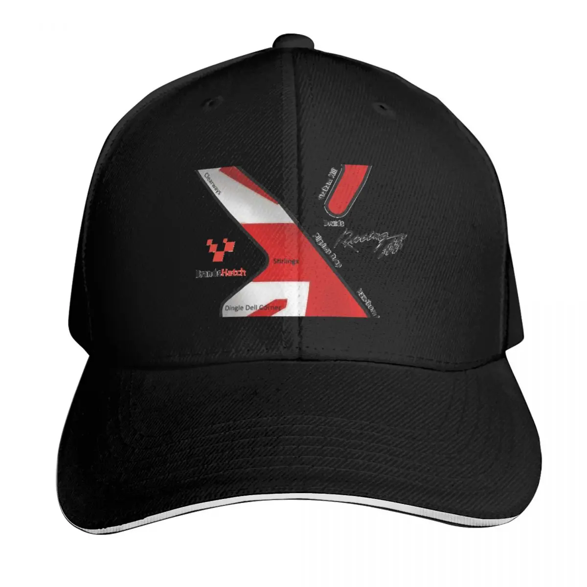 Brands-Hatch Racing Track Classic T-Shirt Baseball Cap Vintage Retro Embroidered Lightweight Packable Gift for Him Her