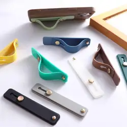 Telescopic Finger Ring Holder Silicone Phone Hand Band Holder For Mobile Phone Wristband Strap Push Pull Grip Stand Bracket