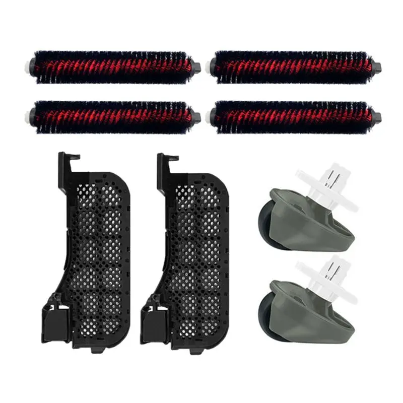 

Аксессуары для Roborock S8 Pro Ultra: Фильтр для бака для воды, высокоскоростная чистящая роликовая щетка, переднее поворотное колесо - A68E