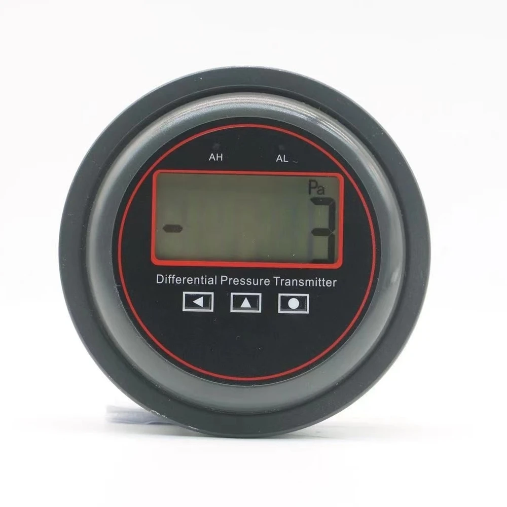 Neutral Differential Pressure Gauge, Digital Display, Negative Pressure Gauge Differential Pressure