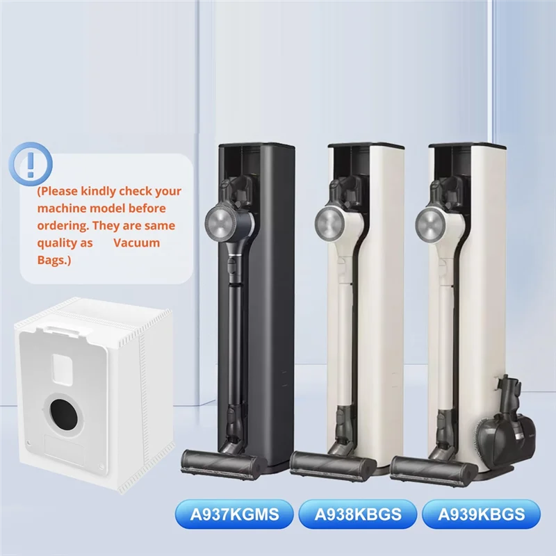 ABBK-12 Pack Improved Vacuum Bags Replacement For  Cordzero All-In-One Tower A939KBGS, A937KGMS, A938KBGS