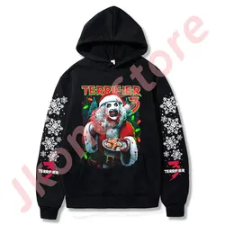 Terrifier Milk And Carnage Hoodies Christmas Horror Movies Merch Pullovers Cosplay Women Men Fashion Casual Sweatshirts