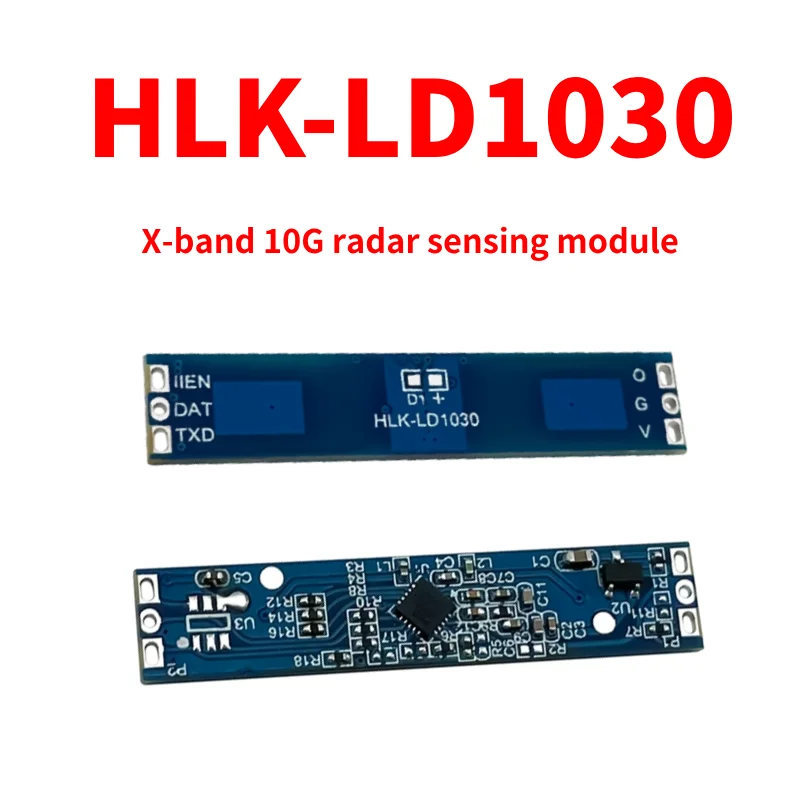 free shipping HLK-LD1030 radar module 10GX band radar sensing module LD1030 low-power micro motion sensing switch sensor