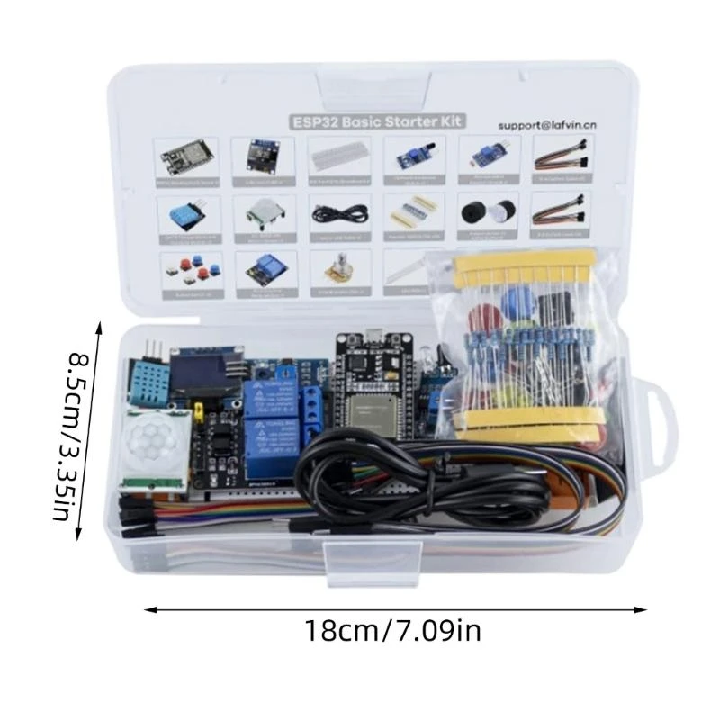 Kit inicial básico para placa de desenvolvimento ESP32 ESP-32S WiFi I OT com tutorial