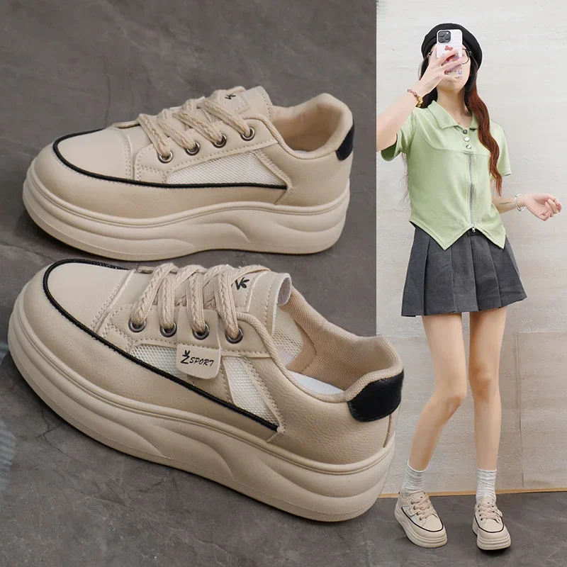 

Новые летние дышащие повседневные туфли на толстой подошве, универсальные