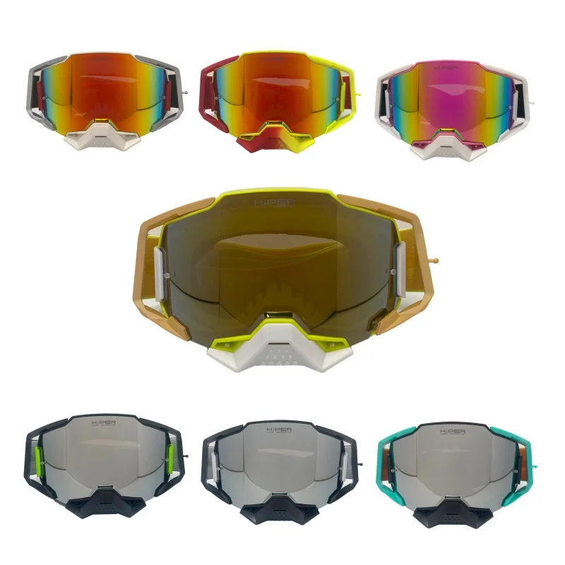 Outdoor Sports Protective Goggles For Motocross Dirt Bike ATV MTB Wind Dust Resistant Anti Scratch Riding Glasses