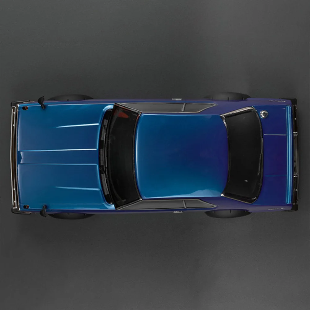 KILLERBODY  HARDTOP 2000 GT-ES BLUE PRE-PAINTED PRE-CUT FINISHED BODY SET FOR 1/10 RC TOURING DRIFT