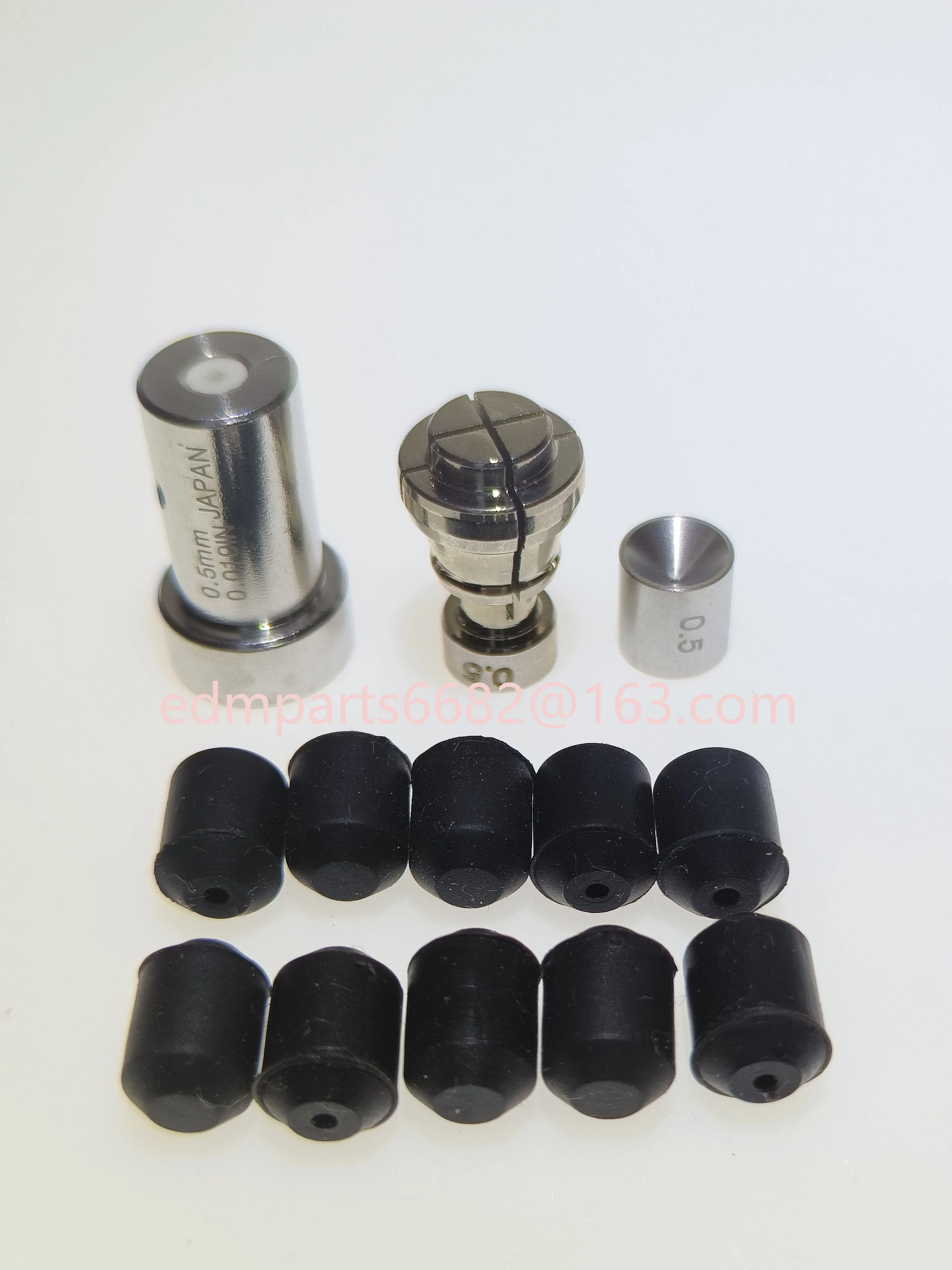 

TS Guide Set Sodick K1C Guide Suit 0.2-3.0 Collet Pipe Guide Seal Rubber for Sodick SSG Small-hole Drilling EDM Machine