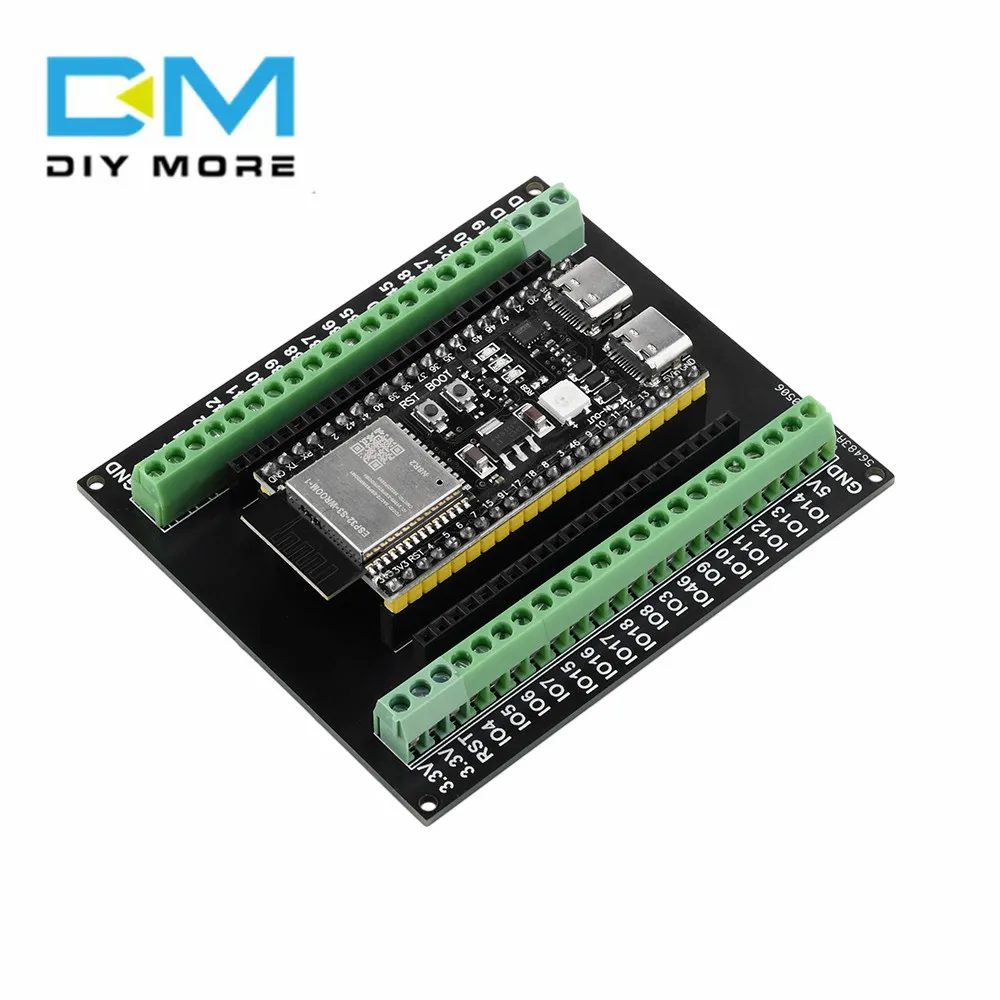 ESP32-S3 GPIO Core Development Board WROOM-1-N16R8 ESP32-S3-DevKitC-1 Expansion Board Development Module for N8R2/N16R8