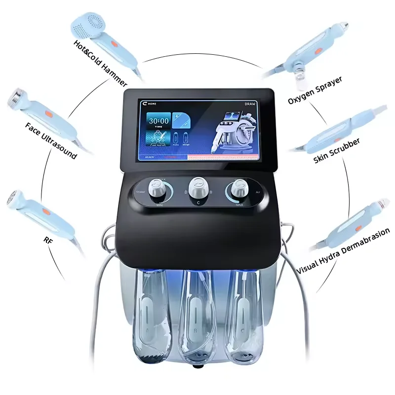 

Professional Hydra Dermabrasion Diamond Peeling Beauty Skin Scrubber Microdermabrasion Hydra Oxygen Facial Machine