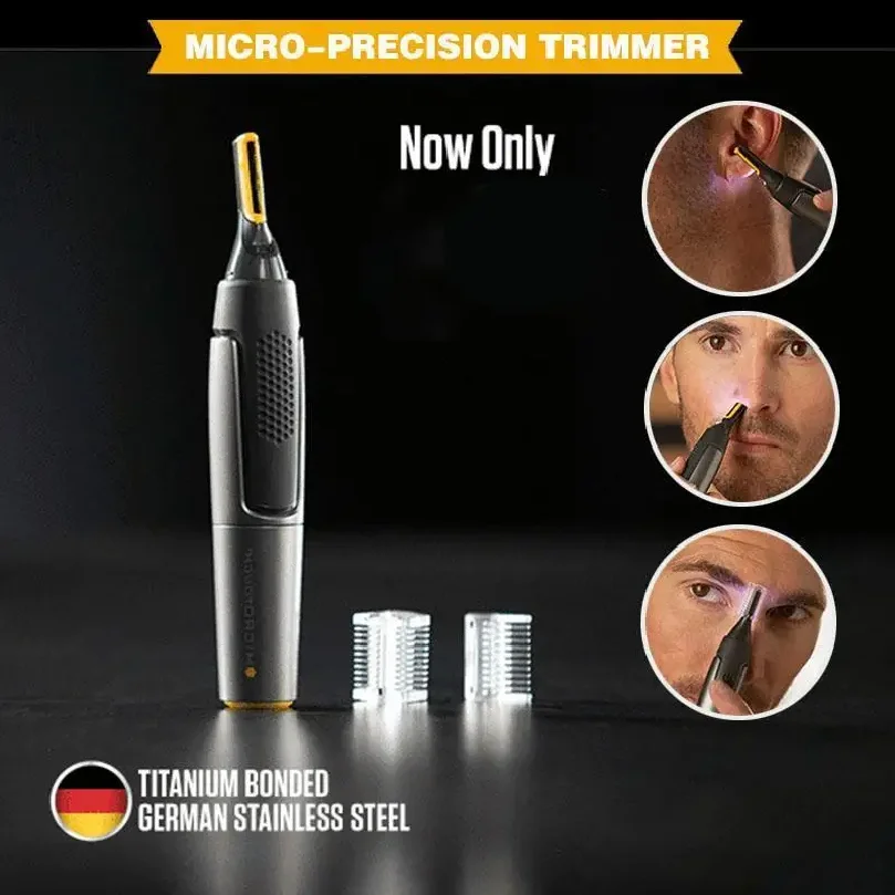 Hot Selling Personal Electric Shaver Edge Trimmer Men'S Ceramic Blade Edge Trimmer Portable Nose Ear Hair Trimmer