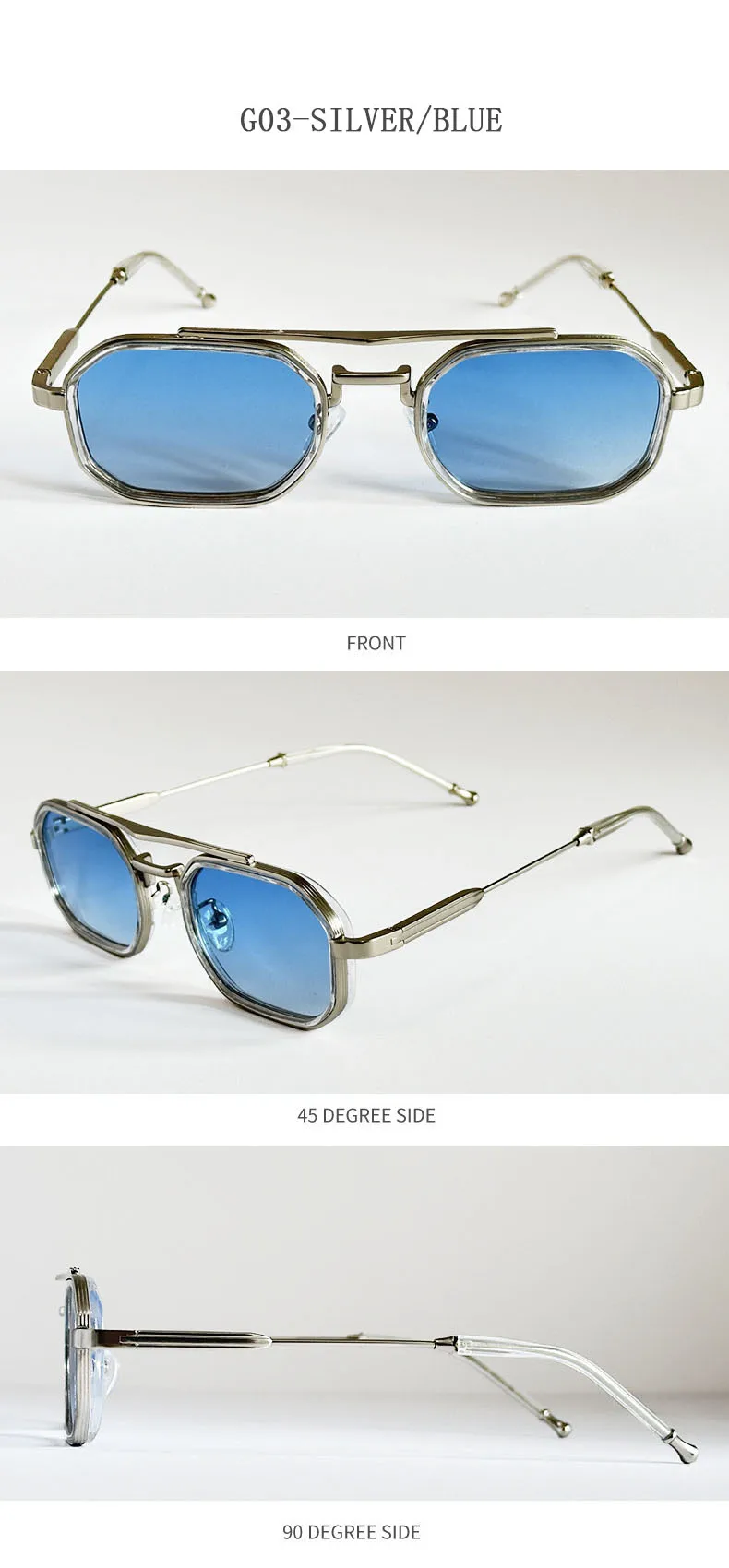 Platz Punk Sonnenbrille Für Männer Luxus Vintage Steampunk Sonnenbrille Frauen Trendy Mode Gläser Dropshipping Gafas De Sol Hombre – Detail 17