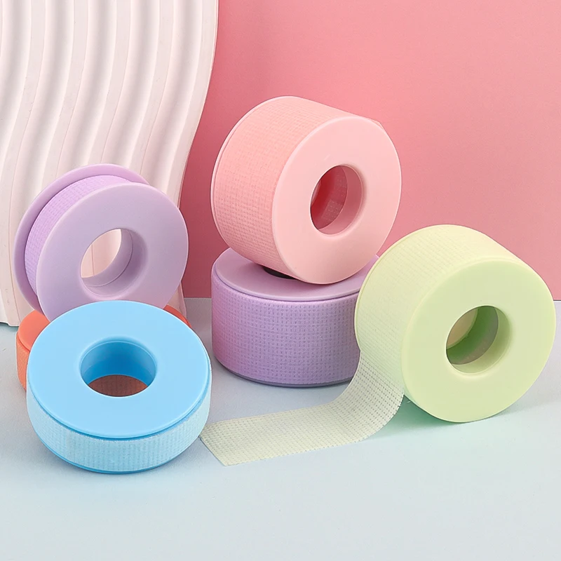 1 pçs não-tecido micropore silicone gel fita de cílios respirável sensível resistente sob almofada de olho lash extensão maquiagem ferramentas