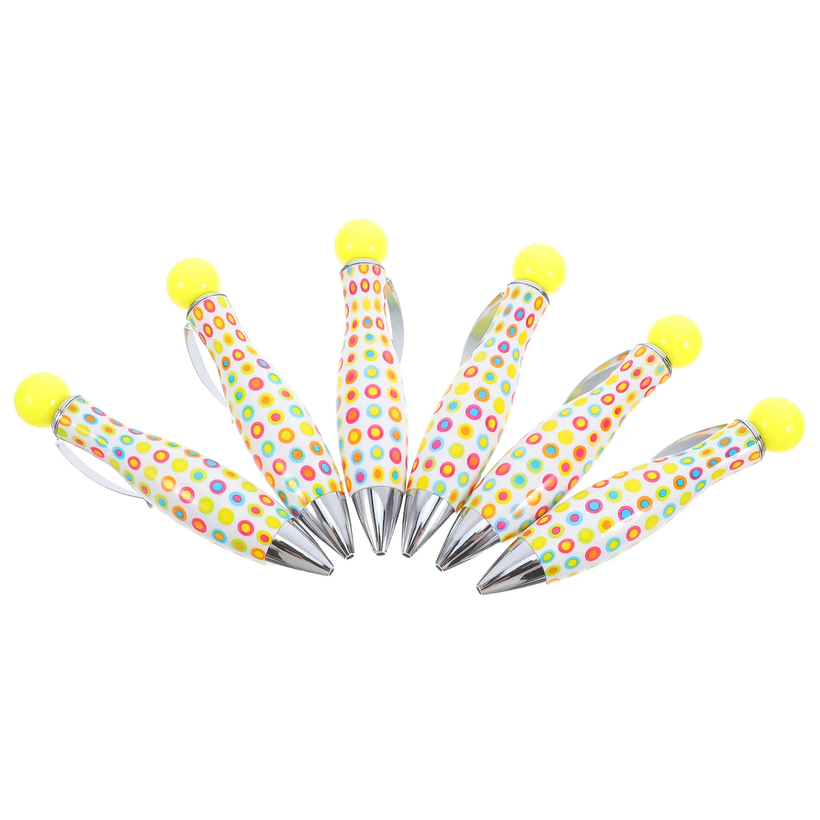 

6 шт. мини-шариковая ручка для боулинга, короткая поворотная ручка, креативный портативный школьный аксессуар для письма, карманные ручки