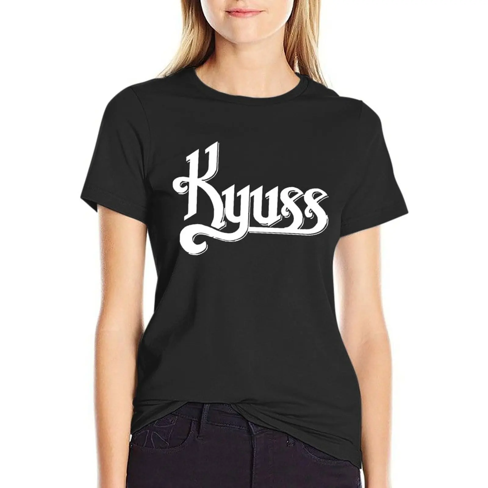 Kyuss T-Shirt lady clothes summer clothes cotton t shirts Women