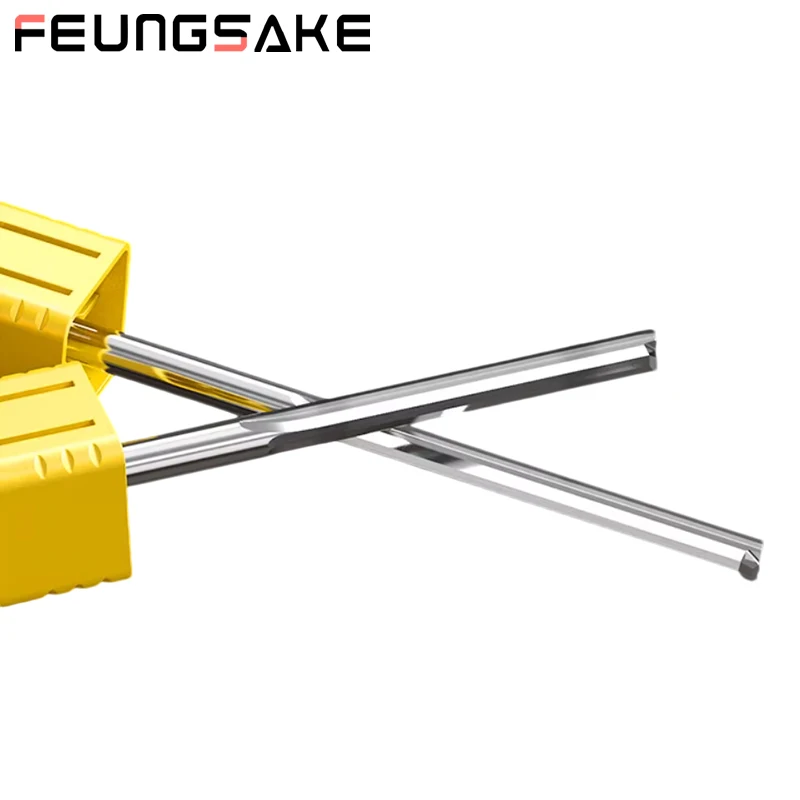 

3.175 Double Edged Straight Groove Milling Cutter Woodworking Slotting Straight Cutter Density Board Cutting