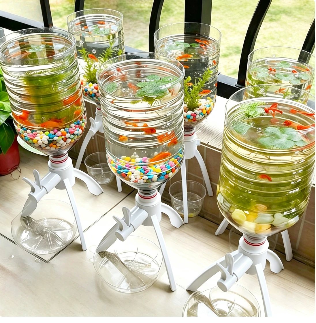 DIY Aquarium Water Cycling Fis - Aquarium Plant Holder 评论和价格