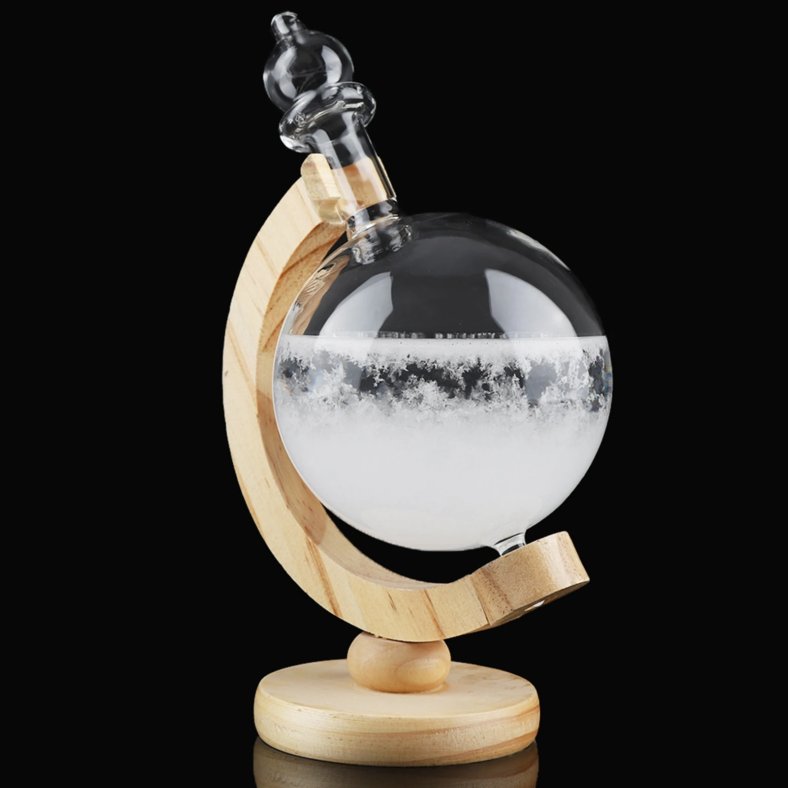 

Storm Glass Креативный глобус в форме бутылки Storm Glass Настольная метеостанция Weather Predictor