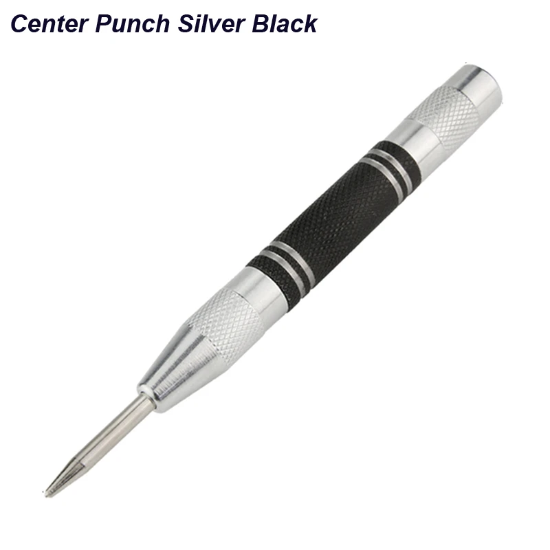 Auto Center Puncher Hole Marker Hout Metaal Staal Veerbelasting Kerner Boor Locator Heavy Duty Punch Timmerwerk Automatisch handgereedschap