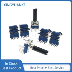 1 pz RK12 tipo doppio 6-Pin B10K B20K B50K B100K B103 B203 B503 B104 potenziometro di regolazione del Volume Audio dell'organo elettronico