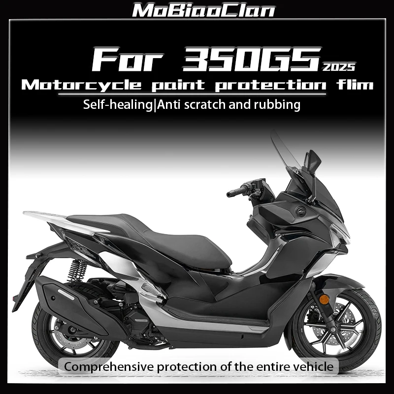 

Для QJMOTORA HONG 350GS 350gs 2025 круглый автомобильный светильник ТПУ Невидимая прозрачная защитная пленка наклейка на бак модификация аксессуары