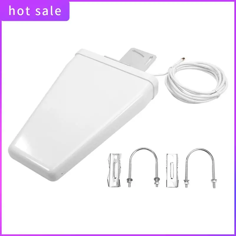 

ELEC-5G Full-Band Log Periodic Antenna 12Dbi 698-4900Mhz Outdoor Directional Antenna Network Signal Booster Amplifier SMA